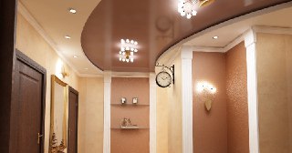 Натяжной потолок в прихожую Клинцы, цена от 5250 руб.