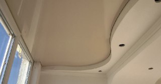 Натяжной потолок на балкон Клинцы, цена 6238 руб.